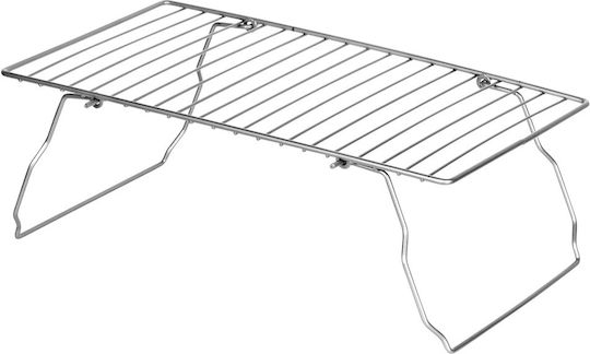 Metallische Tischbasis 37x21x13,5 cm Grau