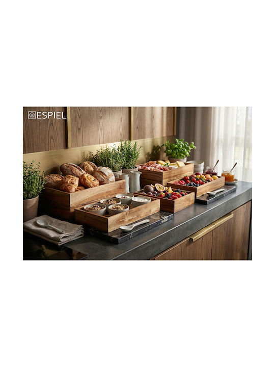 Espiel Wooden Storage Box 32.5x26.5x16.5cm