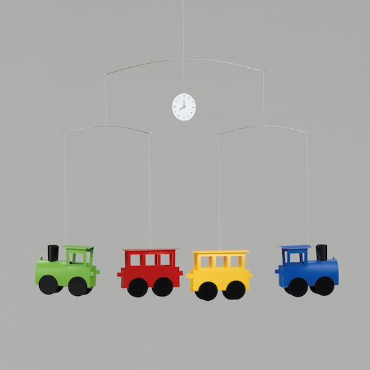 Flensted Mobiles Kids Room Decorative Mobile Trains