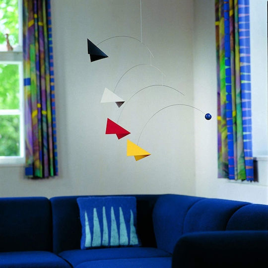 Flensted Mobiles Kids Room Decorative Mobile made of Wood Reflection 60x60cm