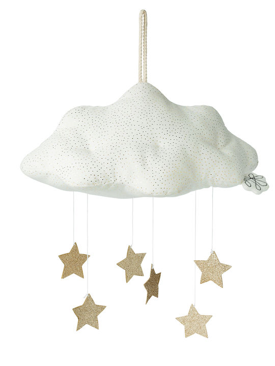 Picca & Loulou Kids Wall Decor Hanging Cloud 24x1x57cm