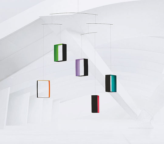 Flensted Mobiles Παιδικό Διακοσμητικό Μόμπιλε Δωματίου Παράθυρα Προοπτική 60x45cm