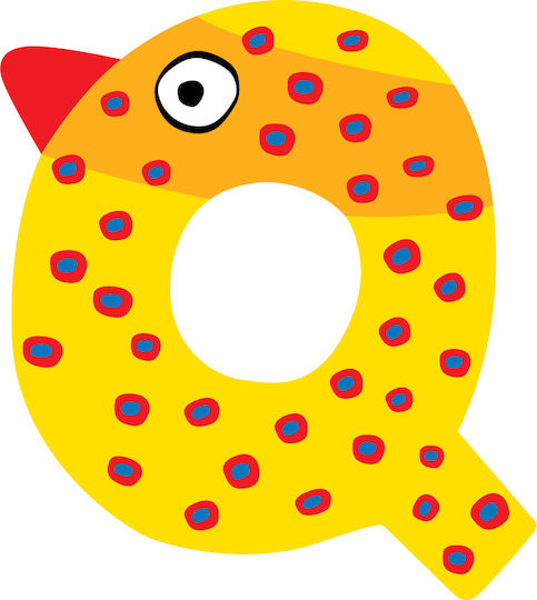 Tatiri Decorative Letter 5x0.5x7cm