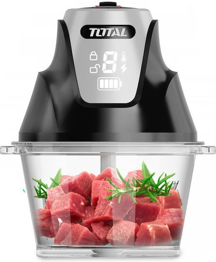 Total Mini Chopper Multi 200W mit Behälter 2l Schwarz