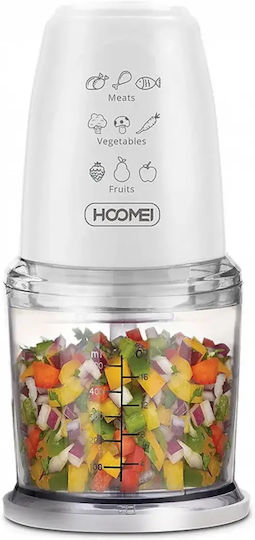 Hoomei Mini Chopper 260W With 500ml Capacity Black