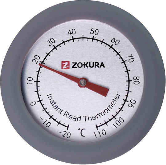 Zokura Аналогов Термометър за храна Готвене с игла +20°C / +20°C