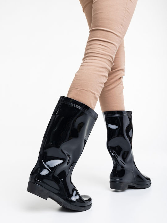 Damen Gummistiefel Schwarze