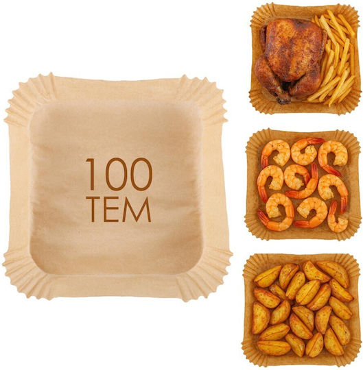 Next Non-stick Papers for Air Fryer 23x23cm 100 Pieces