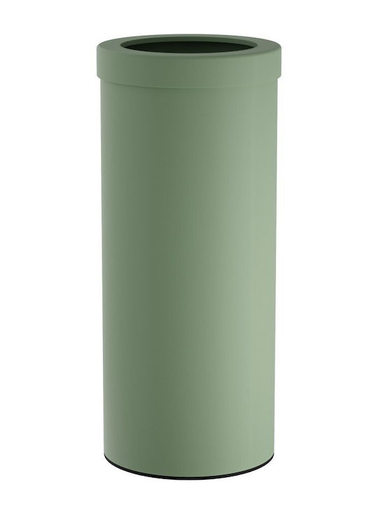 Pam & Co Coș De Rufe Metalic 30lt 25x25x57cm Verde Pam & Co Coș De Rufe Metalic 30lt 25x25x57cm Verde