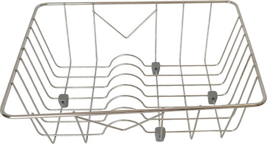 Sanitec No 3 Sink Strainer Inox Silver 40x31x31cm