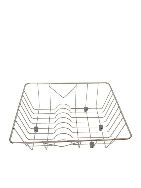 Sanitec No 9 Στραγγιστήρι Γούρνας Inox Ασημί 32x40cm