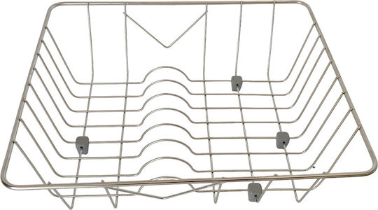 Sanitec No 9 Geschirrabtropfer Abtropfgitter Inox Silbern 32x40cm
