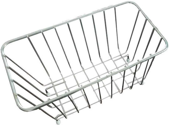 Sanitec No1 Στραγγιστήρι Γούρνας Inox Ασημί 28x14cm