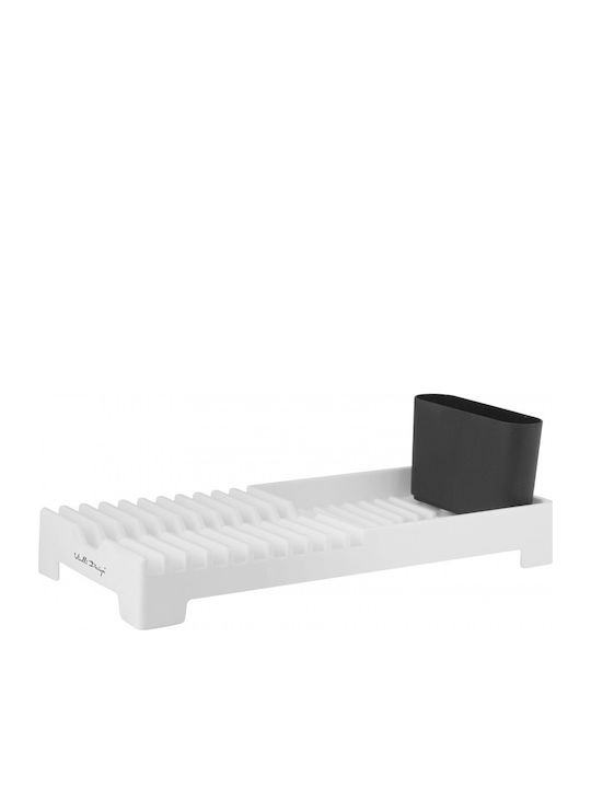 Vialli Design Отцедник За Мивка От Пластмаса Бял