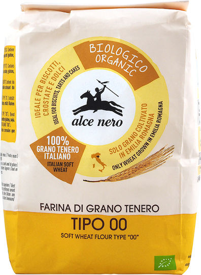 Alce Nero Βιολογικό Αλεύρι Σιταριού Τύπου 00 1kg