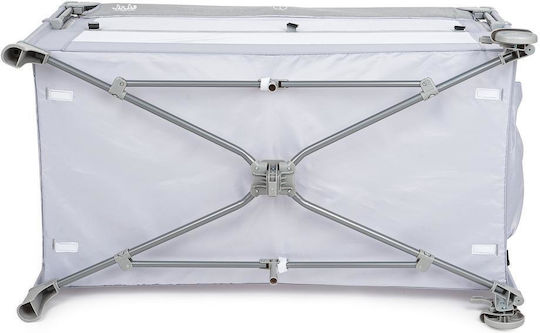 Juju Παρκοκρέβατο 2 Επιπέδων με Στρώμα Γκρι 65x125cm
