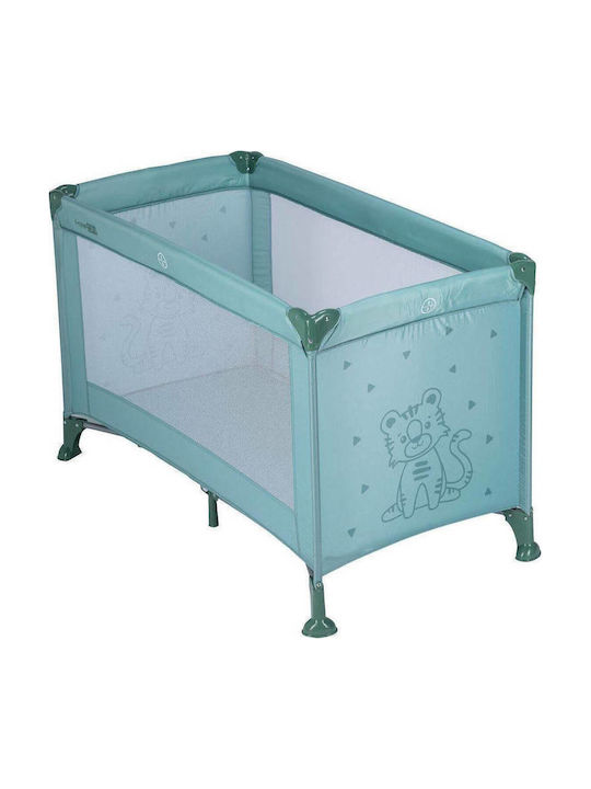 FreeOn Playpen with Mattress Green 60x120cm
