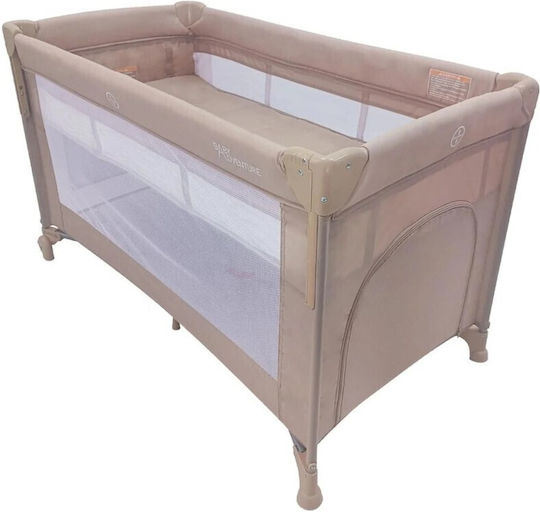 Baby Adventure Dream Πάρκο με Στρώμα Μπεζ 120x60cm