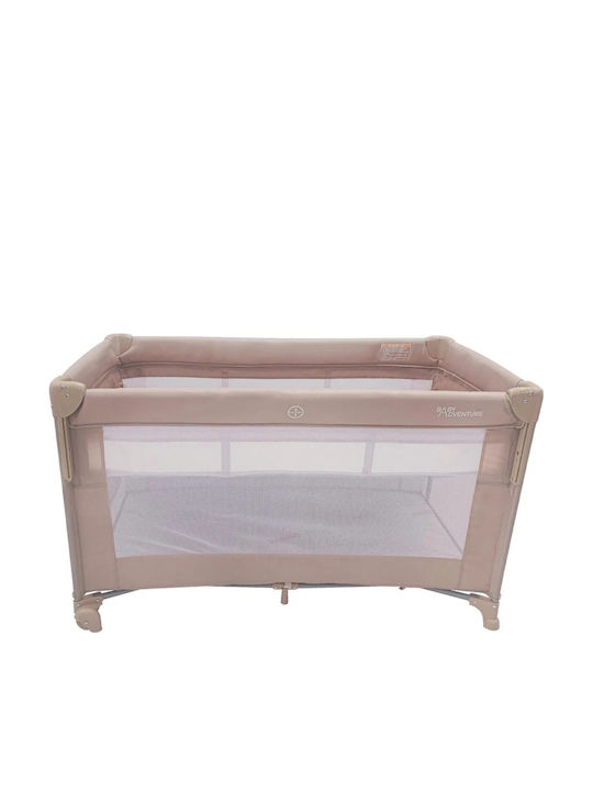 Baby Adventure Dream Park with Mattress Beige 120x60cm