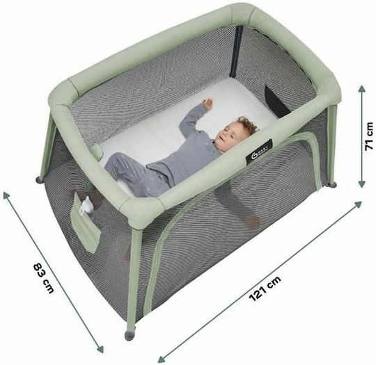 Babymoov Playpen with Mattress Green 121x83cm