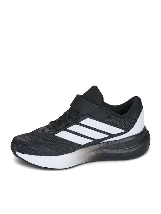 Runfalcon Kids Sports Shoes Running with Hoop & Loop Closure Black