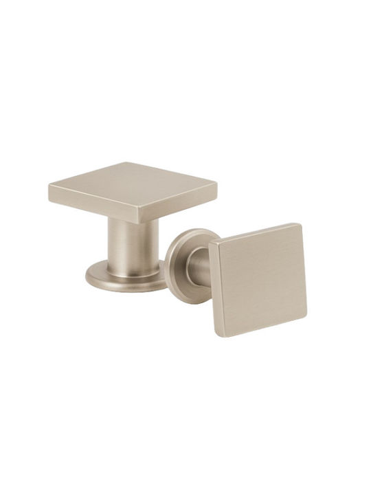 Finetto Πόμολο Επίπλου από Μέταλλο Μαύρο 107mm 256-L0107#BLAC