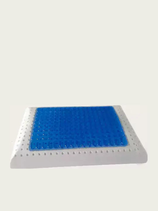Amve GEL-11642 Cool Gel Latex Perna Pat Gel Anatomic 60x40x14cm