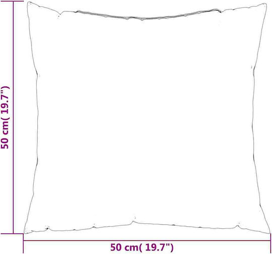 vidaXL Μαξιλάρι Ύπνου Polyester 50x50cm 4τμχ