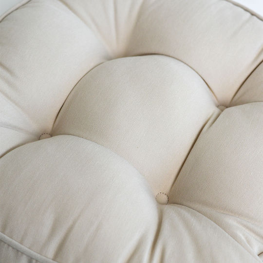 Ravelia Μαξιλάρα Δαπέδου Beige 45x45εκ.