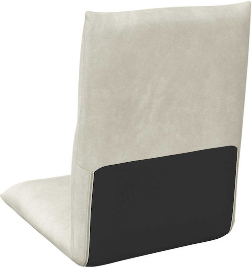 vidaXL Față De Pernă Din Catifea Crem 50x61cm