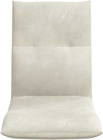 vidaXL Față De Pernă Din Catifea Crem 50x61cm