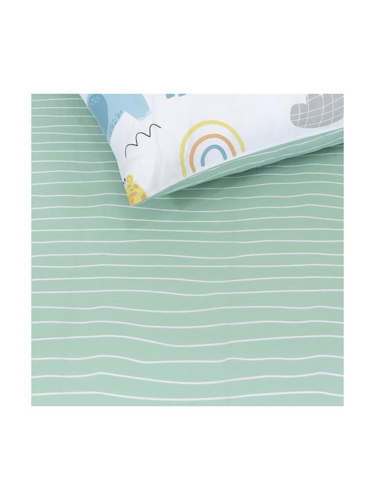 Kocoon Single Cotton Sheet Set White 160x260cm 3pcs