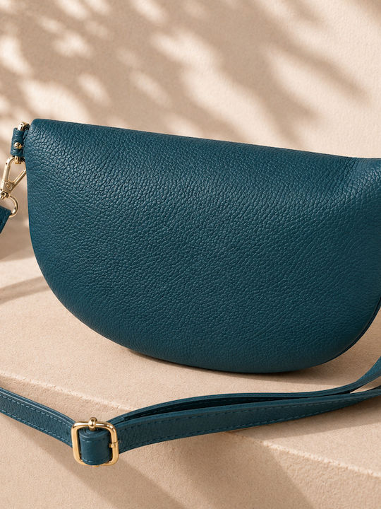 Women's Leather Bum Bag Green