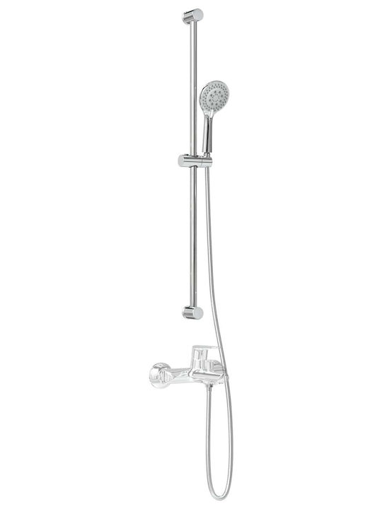 vidaXL Mischbatterie Für Dusche Komplettes Set Bronze