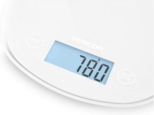 Sencor SKS 3 Ψηφιακή Ζυγαριά Κουζίνας έως 5kg White