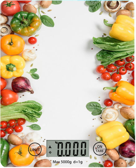 Кухненска Везна Veggies Дигитална Максимално Тегло 5kg