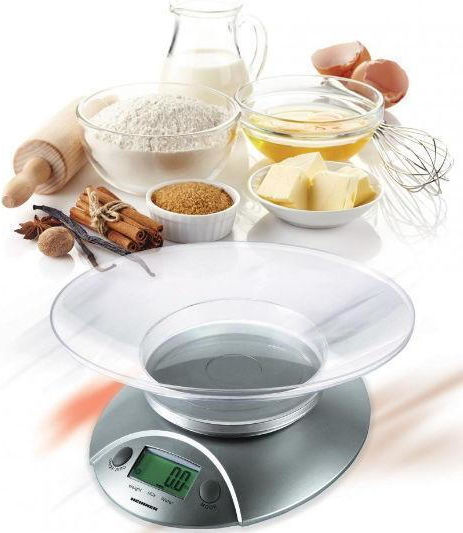 Heinner Ψηφιακή Ζυγαριά Κουζίνας με Κάδο έως 5kg Γκρι