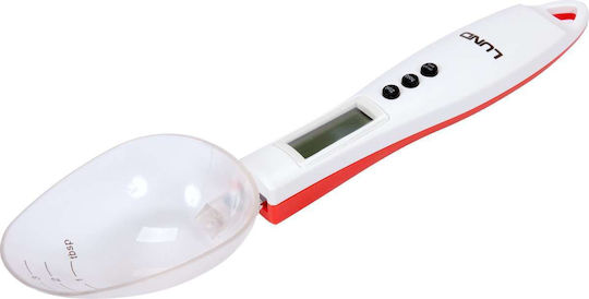 Toya Ψηφιακή Ζυγαριά Κουζίνας Κουτάλι έως 0.3kg Λευκή