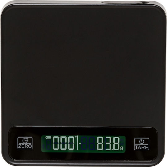 Eureka Ergonomic Ψηφιακή Ζυγαριά Κουζίνας έως 2kg Μαύρη