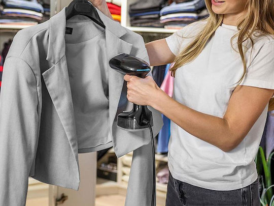 Lafe Garment Steamer Handheld 1600W with 160ml Tank Black
