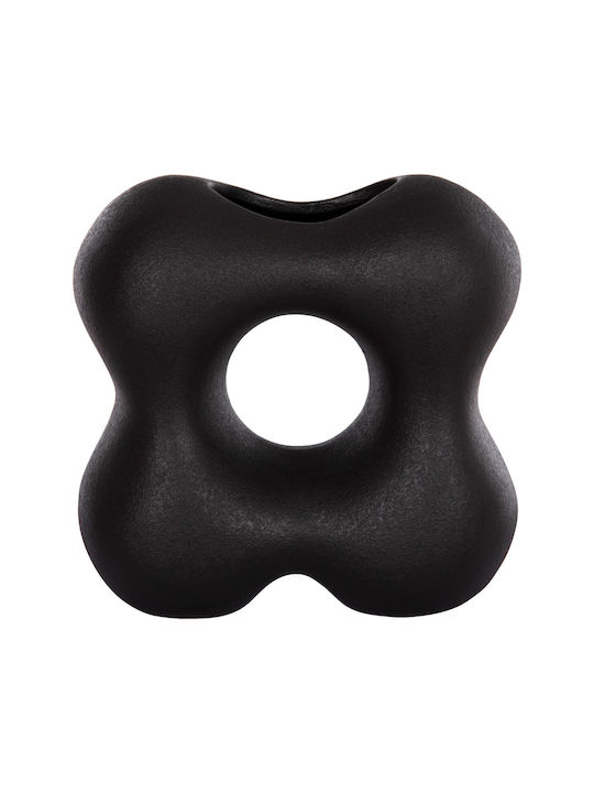 Decorațiune de Masă din Ceramică Fb94594.02 Negru Mat 18,5x9x18cm