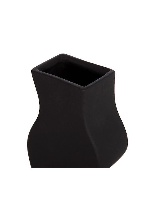 Keramik Tischdekoration Fb94589.02 Schwarz Matt 13x6x30cm
