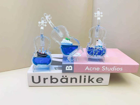 Decor Souvenir Vioară cu Apă și Iluminare Sy129 507497