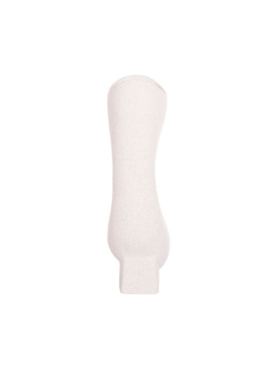 Tabletop Ceramic Decorative Item Fb94609.01 Crystal Off-White 17x12x38cm