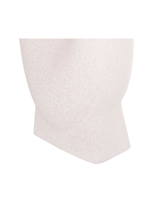 Tabletop Ceramic Decorative Item Fb94609.01 Crystal Off-White 17x12x38cm