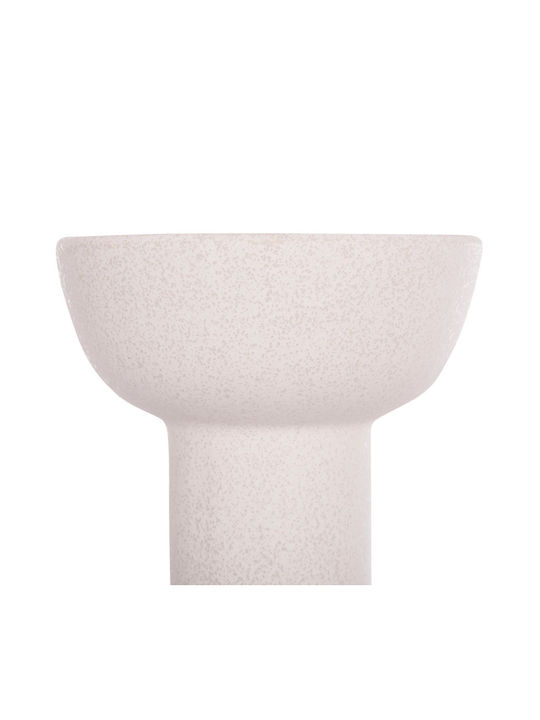 Ceramic Tabletop Decorative Item Fb94603.01 Off-White Crystal Φ20 5x26 5uec