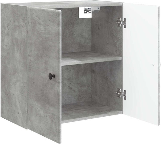 Dulap Suspendat Gri 59x31x60 cm