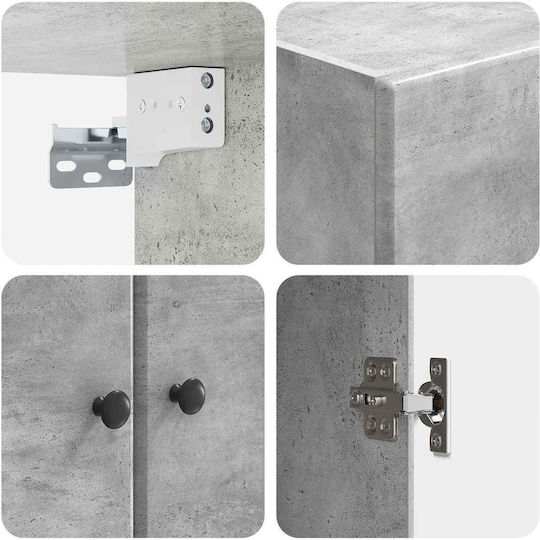 Dulap Suspendat Gri 59x31x60 cm