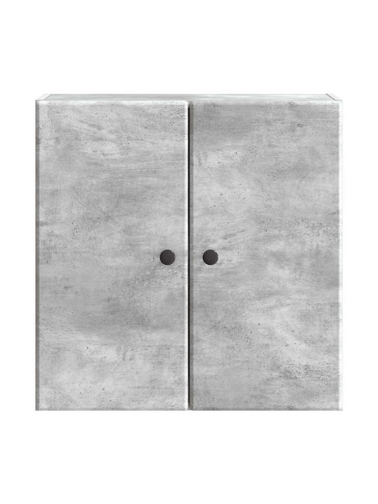 Gray Wall Kitchen Cabinet 59x31x60cm
