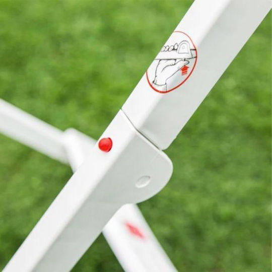 Vileda Solar Folding Floor Clothes Drying Rack Plastic with Hanging Length 20m